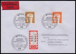 Bund 1971, Mi. 691+92 FDC - Storia Postale