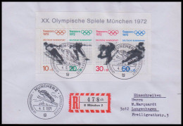 Bund 1971, Mi. Bl. 6 FDC - Covers & Documents