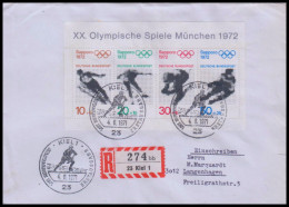 Bund 1971, Mi. Bl. 6 FDC - Storia Postale