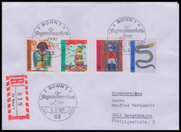 Bund 1971, Mi. 660-63 FDC - Lettres & Documents