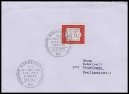 Bund 1971, Mi. 677 FDC - Covers & Documents