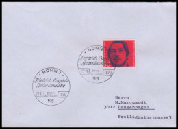 Bund 1970, Mi. 657 FDC - Storia Postale