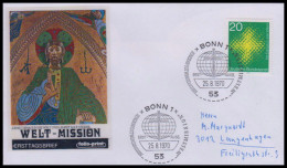 Bund 1970, Mi. 647 FDC - Brieven En Documenten