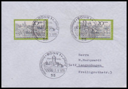 Bund 1970, Mi. 649 FDC - Cartas & Documentos