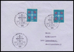 Bund 1970, Mi. 648 FDC - Covers & Documents