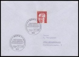 Bund 1970, Mi. 638 FDC - Briefe U. Dokumente