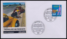 Bund 1970, Mi. 633 FDC - Covers & Documents