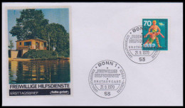 Bund 1970, Mi. 634 FDC - Cartas & Documentos