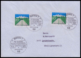 Bund 1970, Mi. 628 FDC - Covers & Documents