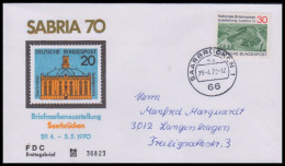 Bund 1970, Mi. 619 FDC - Briefe U. Dokumente