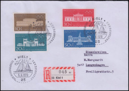 Bund 1970, Mi. 624-27 FDC - Storia Postale