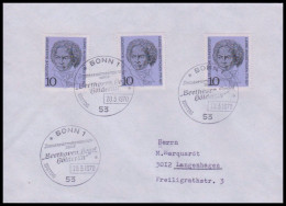 Bund 1970, Mi. 616 FDC - Briefe U. Dokumente