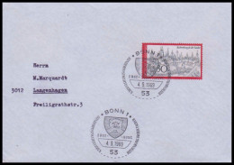 Bund 1969, Mi. 603 FDC - Lettres & Documents