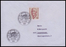 Bund 1969, Mi. 611 FDC - Brieven En Documenten