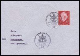 Bund 1969, Mi. 609 FDC - Brieven En Documenten