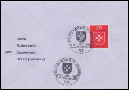 Bund 1969, Mi. 600 FDC - Brieven En Documenten