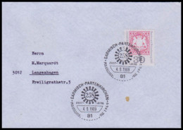 Bund 1969, Mi. 601 FDC - Brieven En Documenten