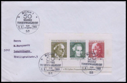 Bund 1969, Mi. Bl. 5 FDC - Covers & Documents