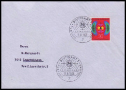 Bund 1969, Mi. 599 FDC - Briefe U. Dokumente