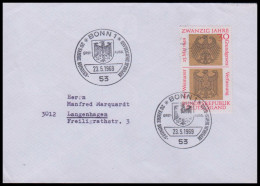 Bund 1969, Mi. 585 FDC - Brieven En Documenten