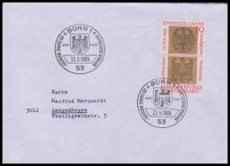 Bund 1969, Mi. 585 FDC - Briefe U. Dokumente