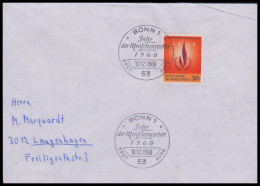 Bund 1968, Mi. 575 FDC - Lettres & Documents