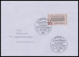 Bund 1968, Mi. 566 FDC - Lettres & Documents