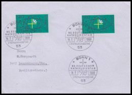 Bund 1968, Mi. 568 FDC - Lettres & Documents