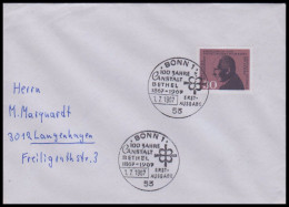 Bund 1967, Mi. 537 FDC - Brieven En Documenten