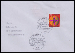 Bund 1967, Mi. 545 FDC - Brieven En Documenten