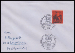 Bund 1967, Mi. 535 FDC - Briefe U. Dokumente