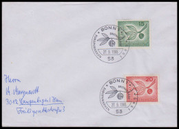 Bund 1965, Mi. 483-84 FDC - Brieven En Documenten