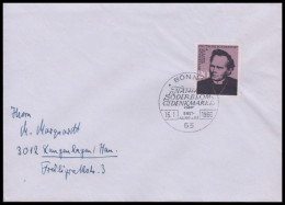 Bund 1966, Mi. 504 FDC - Lettres & Documents