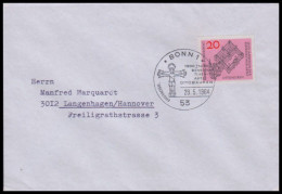 Bund 1964, Mi. 428 FDC - Brieven En Documenten