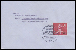 Bund 1962, Mi. 389 FDC - Brieven En Documenten