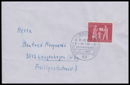 Bund 1963, Mi. 390 FDC - Lettres & Documents