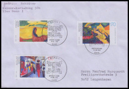 Bund 1992, Mi. 1617-19 FDC - Covers & Documents