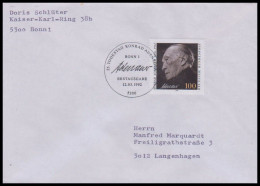 Bund 1992, Mi. 1601 FDC - Lettres & Documents