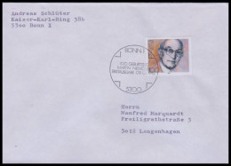 Bund 1992, Mi. 1584 FDC - Lettres & Documents