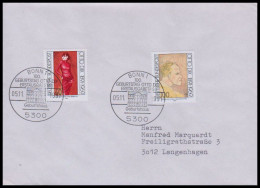 Bund 1991, Mi. 1572-73 FDC - Lettres & Documents