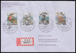 Bund 1991, Mi. 1539-42 FDC - Cartas & Documentos