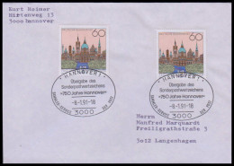 Bund 1991, Mi. 1491 FDC - Covers & Documents