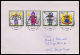 Bund 1990, Mi. 1484-87 FDC - Covers & Documents