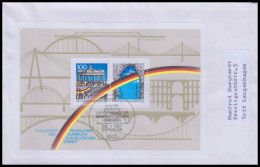 Bund 1990, Mi. Bl. 22 FDC - Storia Postale