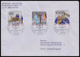 Bund 1990, Mi. 1474-76 FDC - Lettres & Documents