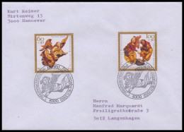 Bund 1989, Mi. 1442-43 FDC - Brieven En Documenten