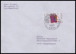 Bund 1989, Mi. 1424 FDC - Briefe U. Dokumente