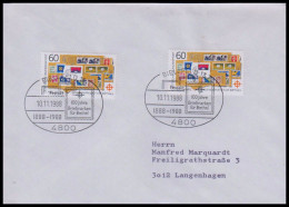 Bund 1988, Mi. 1395 FDC - Lettres & Documents