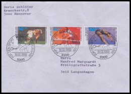 Bund 1988, Mi. 1353-55 FDC - Cartas & Documentos