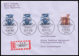 Bund 1988, Mi. 1347-48 A FDC - Briefe U. Dokumente